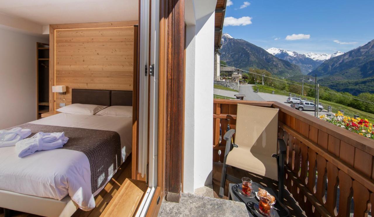 Albergo Edelweiss - Larespa Crodo Bagian luar foto