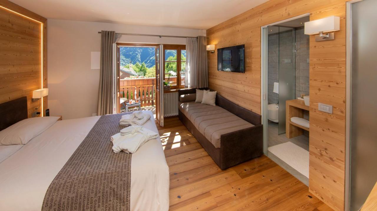Albergo Edelweiss - Larespa Crodo Bagian luar foto